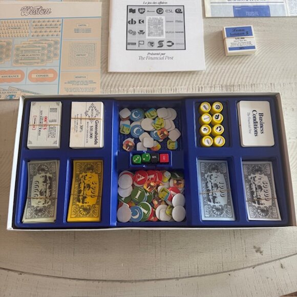 Vintage 1981 Waddingtons Financial 500 (French/English) - Picture 8 of 12